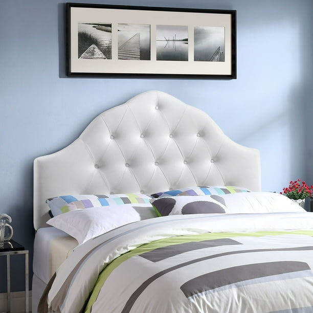 Modway Arch Headboard, Queen, White