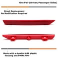 thumbnail image 2 of OE-Spec Red Lens Rear Bumper Reflector Replacements For Honda 2011-2017 Odyssey, OE-Spec LH RH Assembly, 2 of 6