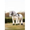 thumbnail image 3 of LeMieux Toy Pony - Coco Bongo Champion Show Pony - Grey Plaitable Mane & Tail - Patent Hooves - Reversible Lorry/Stable Carry Case - Ages 3+ - Show Pony White - One Size, 3 of 4