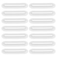 thumbnail image 1 of 20pcs Oval Shaped Coin Slots 50mm For DIY Coin Banks Fun And Creative Coin Insertion Mechanism For Kids, 1 of 6
