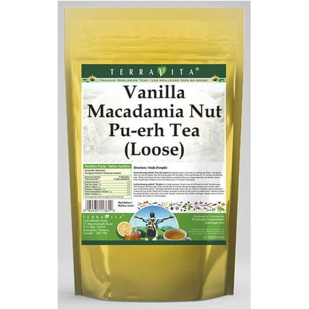 Vanilla Macadamia Nut Pu-erh Tea (Loose) (4 oz, ZIN:
