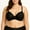 Black, variant on Adjustable Straps, Underwire, 3 Hook Closu42DD