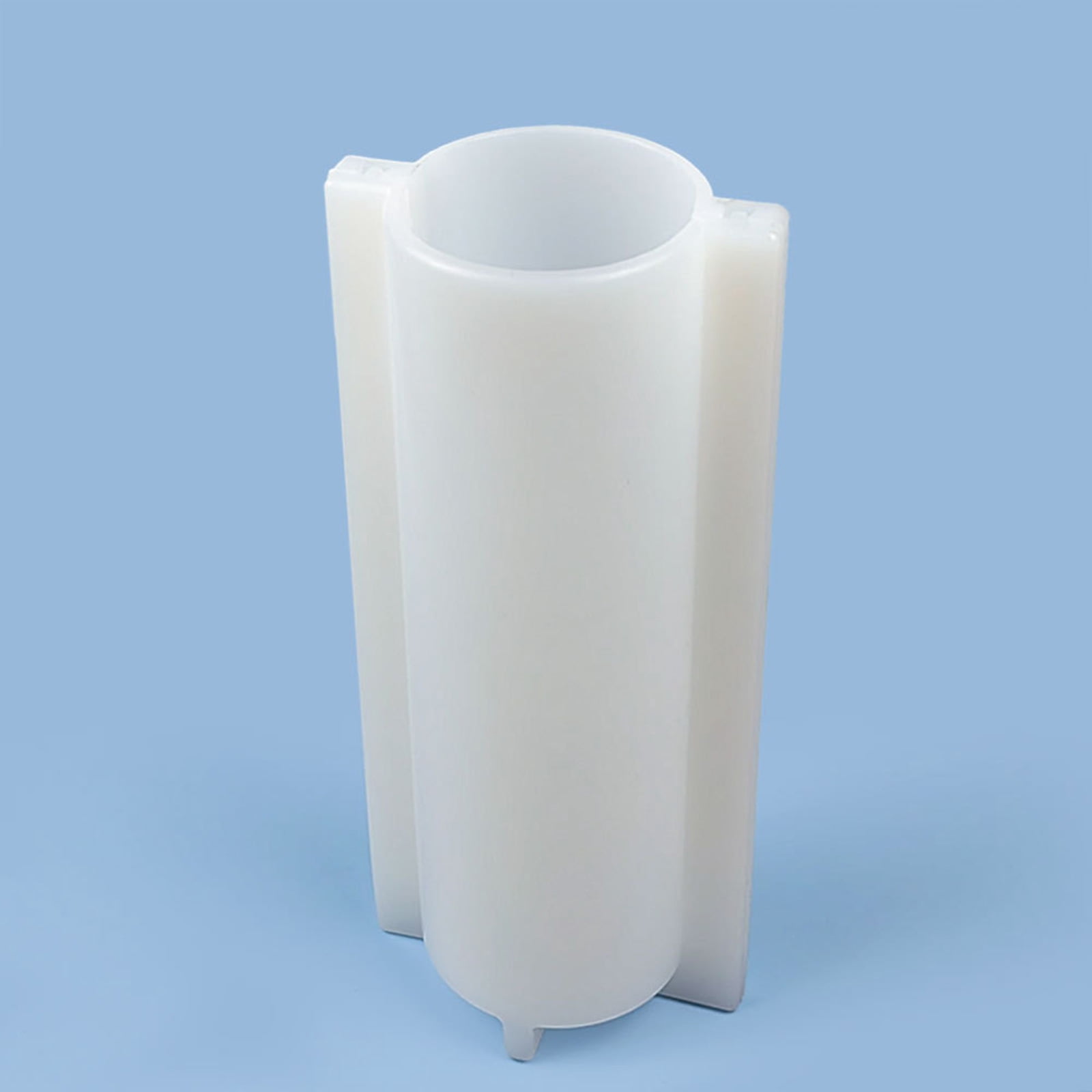 HYROOY Large Cylinder Silicone Mold for Candle Making Epoxy Resin Molds Handmade Soap Cake Baking Home Decoration
