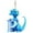 P, variant on dajkiuy Personalized Dinosaur Christmas Ornament Pendant Ornaments, 26 Initial Letters Hanging Pendants, Acrylic Dinosaur Figures Hanging Gift for Christmas Tree, Funny Gift for Kids (H)