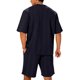 thumbnail image 4 of Ceisia Men's Loose Fit Jacquard 2-Piece Set Crew Neck Short Sleeve T-Shirt with Elastic Waist Drawstring Shorts Gifts, 4 of 6