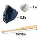 thumbnail image 2 of Bates Guantes De Beisbol Bate De Madera De 29 In 4 En 1, 2 of 6