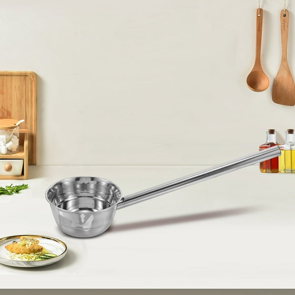 Phenofice Cucharón Grande De Acero Inoxidable Con Ergonómico Para Uso Doméstico
