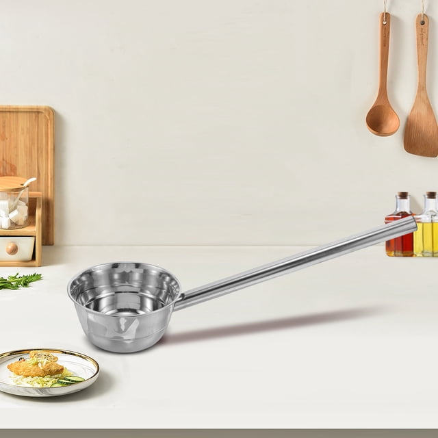Phenofice Cucharón Grande De Acero Inoxidable Con Ergonómico Para Uso Doméstico