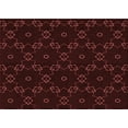 thumbnail image 1 of Ahgly Company Indoor Rectangle Patterned Chocolate Brown Area Rugs, 5' x 7', 1 of 6