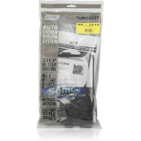 Metra - Installation Kit for 2005-2006 Kia Spectra 5 Vehicles - Black