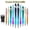 Gradient, variant on 10set Vibrant Retractable Stylus Pens & 10 Ballpoint Pens with 50 Refills – Smooth Black Ink, Metallic Accents & Sleek Design for Office, Gifts, Crafts & Stationery