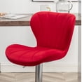 thumbnail image 6 of Roundhill Furniture Ellston Adjustable Swivel Barstool - Set of 2, 6 of 13