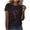 #01 Black, variant on Womens Tops Independence Day T Shirts for Women Casual Short Sleeve Round Neck Summer Tops American Flag Print Patriotic Tshirts Stylish Comfortable Cotton Graphic Tees L