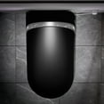 thumbnail image 2 of Starry Night Light Smart Toilet with Bidet Built In  Modern Design For  Bathroom Auto Open/Close Seat Foot Sensor LED Display,Night Light Warm Water & Dryer,Matte Black, 2 of 7