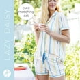 thumbnail image 5 of Hello Mello Signature Lounge Top and Shorts, 2-Piece Pajama Set, Havana Nights Large/X-Large (Women's), 5 of 7