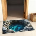 thumbnail image 5 of 3D Hole Rug, Optical Illusion Rug with Vortex & Bottomless Hole Design, Non-Slip Doormat for Entrance, Living Room, Playroom & Office, 5 of 6