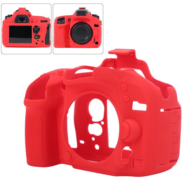 Peahefy Camera Silicone Shell,Digital Camera Protector Silicone Sleeve Camera Cover Suitable for Nikon D600/D610 Camera