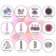 thumbnail image 3 of Caja ciega de cuenta atrás para maquillaje de colores navideños, tonos vibrantes, cuenta atrás, tesoro, pulsera de Navidad, juguetes, sorpresas, regalo de Navidad, 3 of 3