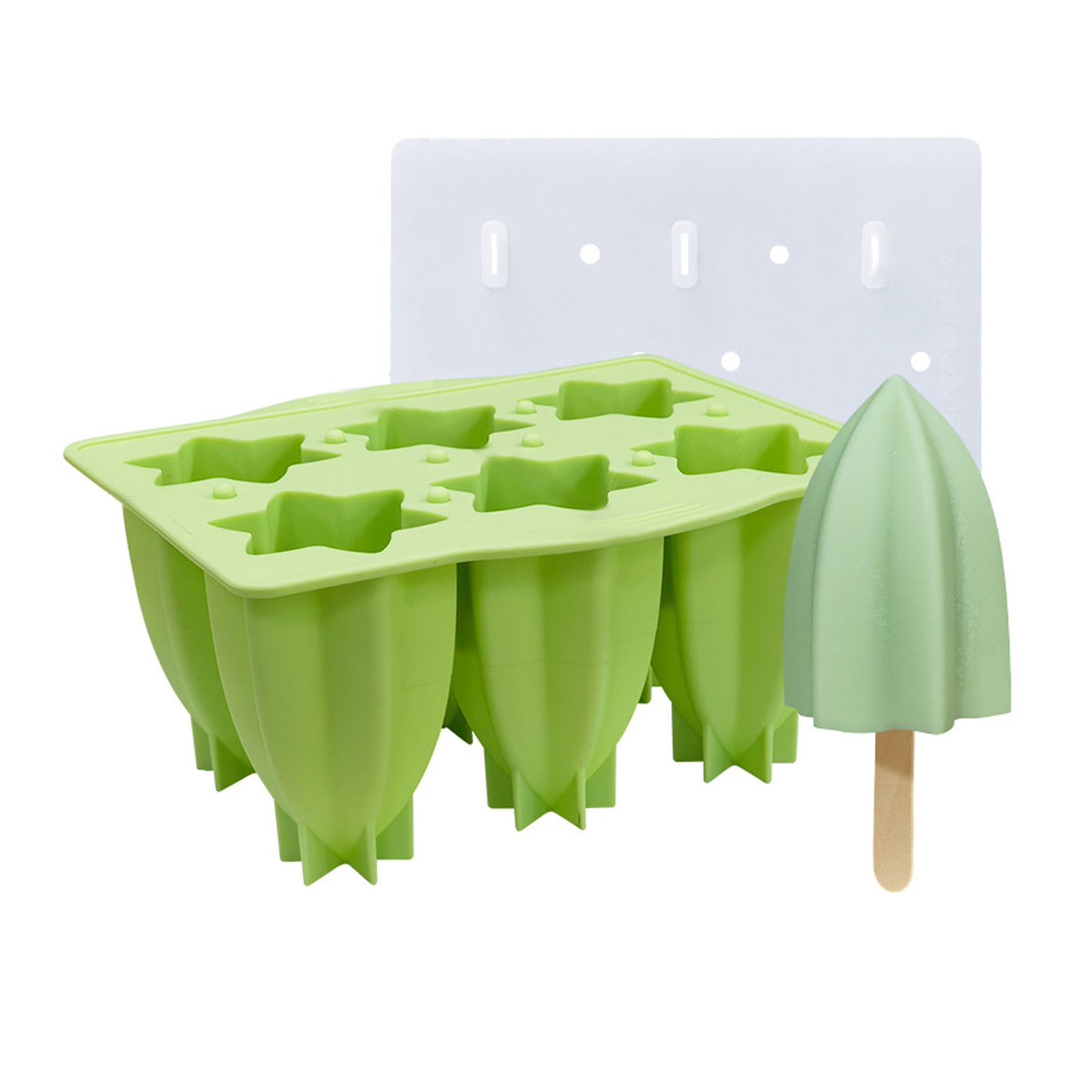 Fruit ice cream silicone mold homemade popsicle ice cream ice lolly