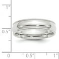 thumbnail image 2 of Bande Ajustée Confort Milgrain 10K Or Blanc 6mm Taille 9.5, 2 of 2
