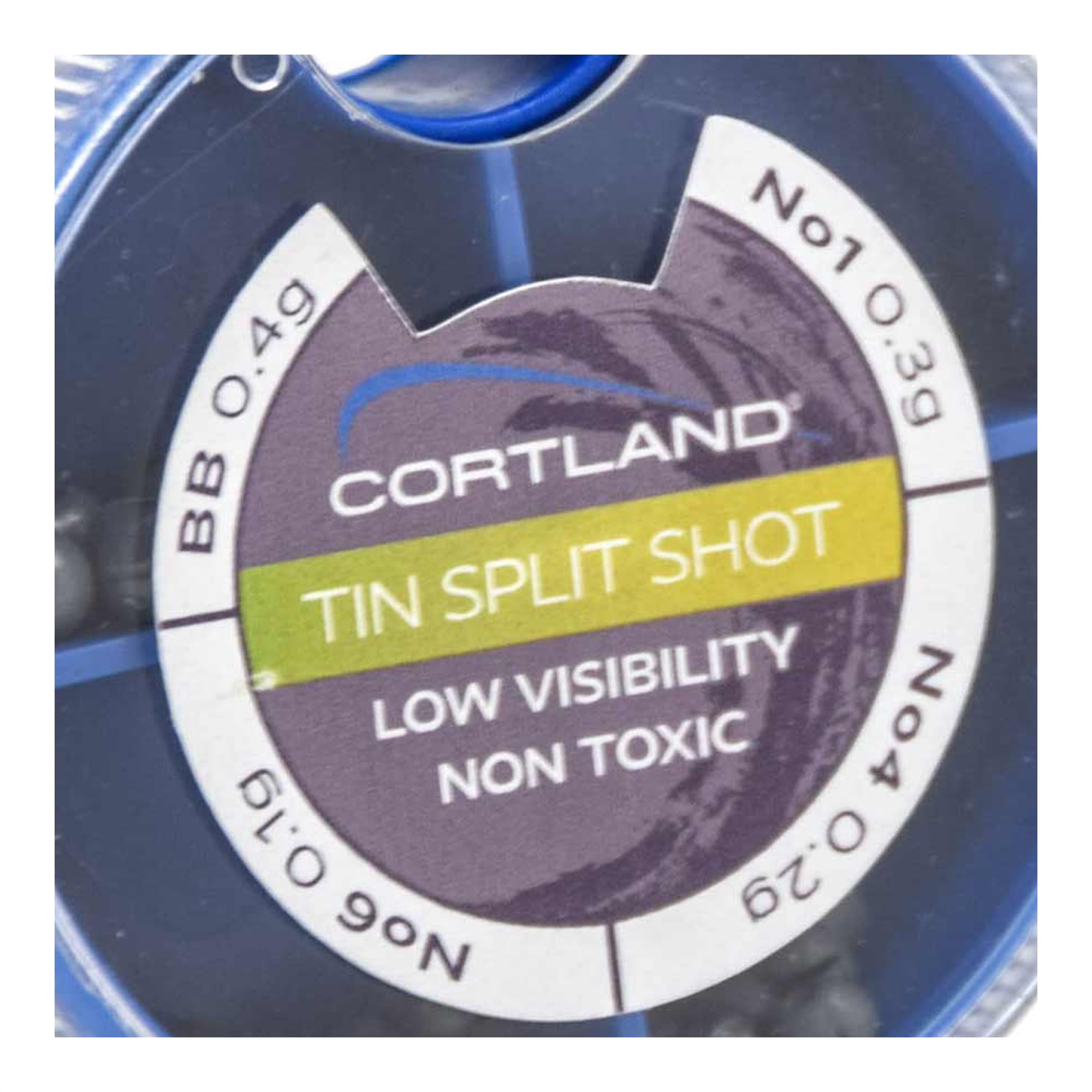 (2 pack) Cortland Fairplay Assorted Tin Split Shot Fishing Weights, 664142