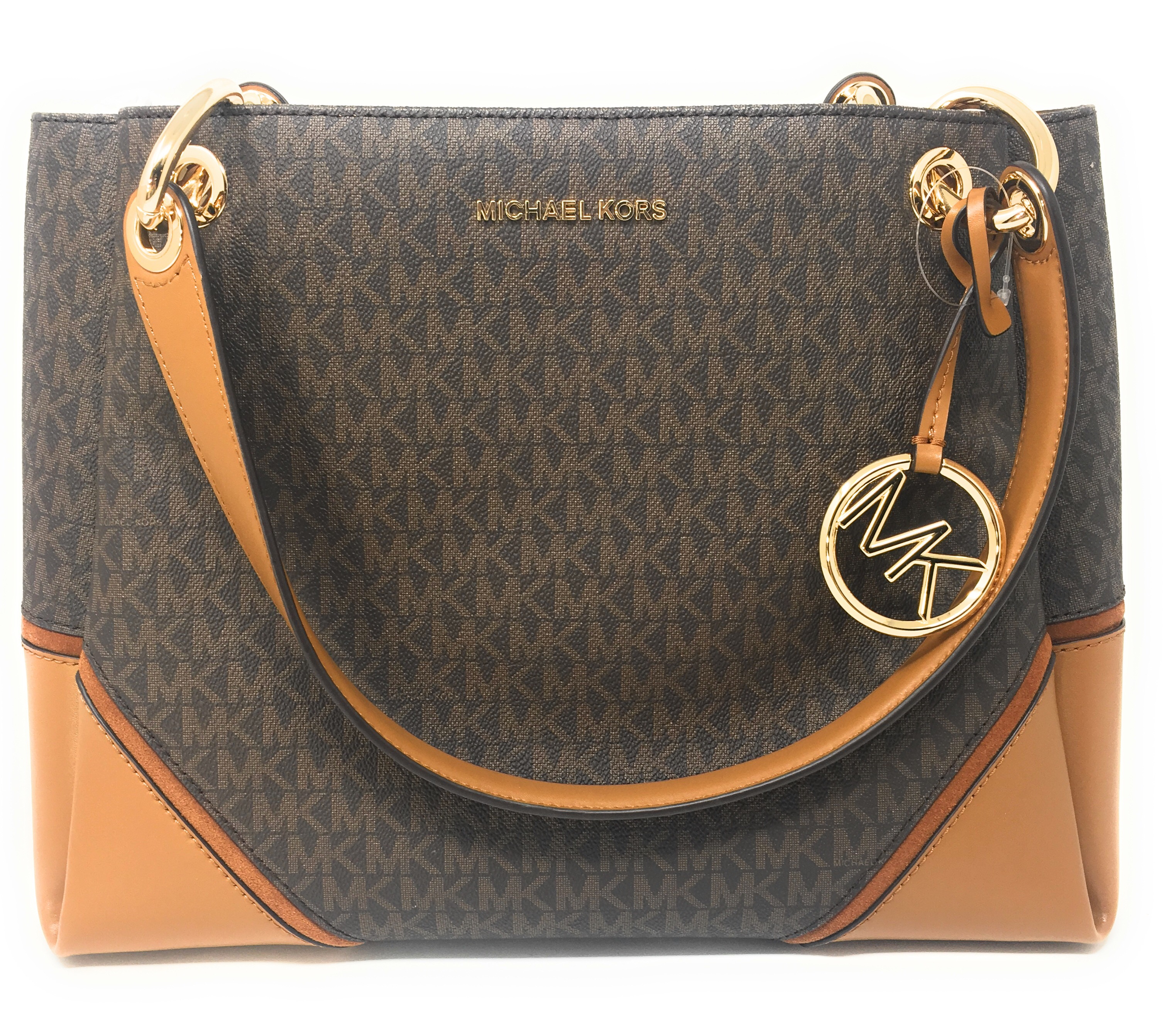 michael kors nicole large bucket bag