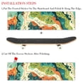 thumbnail image 2 of Landscape Skateboard Stickers Pack of Two - Emery Surface, PVC Back, 8.8x32.6in/22.4x83 cm - Skateboard Accessories, 2 of 5