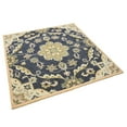 thumbnail image 3 of Rugsotic Carpets Hand Tufted Wool Eco-Friendly Area Rugs - 10'x10', Square, Charcoal, Modern Contemporary Design, High Pile Handmade Anti Skid Rugs for Living Room, Bed Room (K00687), 3 of 8