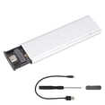 thumbnail image 2 of SSD Enclosure, Aluminum Alloy Shell 6Gbps Tool Free Installation M.2 NVMe SSD Enclosure  For Home For Office, 2 of 8