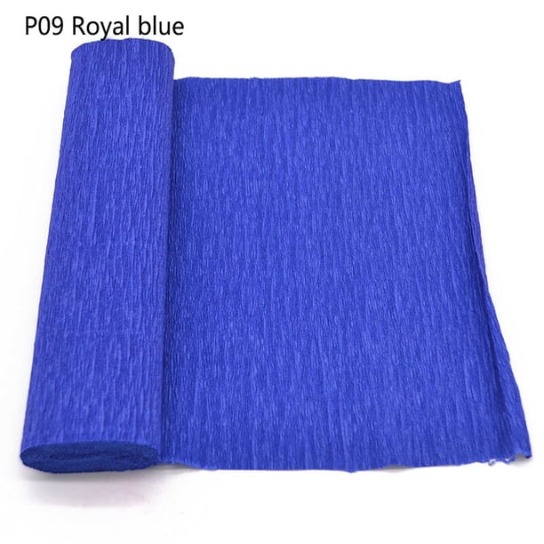 Rollo de papel crepé para hacer flores, 250x25cm, Material de embalaje para regalos, hecho a mano, decoración artesanal