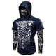 thumbnail image 2 of Playeras De Compresión Para Hombre Camisa Informal A Rayas Para Hombre, Camisa De Manga Corta Con Botones Y Cuello Vuelto, 2 of 4