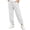 07-White, variant on Diufon Boys School Uniform Pants Elastic Waist Straight Leg Loose Pants Dressy Casual Trousers with Pockets