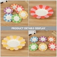 thumbnail image 4 of FRCOLOR 100Pcs Disposable Paper Plates Assorted Color Decorative Plates for Food Serving and Parties, 4 of 7