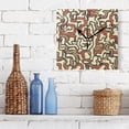 Square Clock Annotation Abstract Pattern Design Wall Clock Square Clock Decoration Creative ...