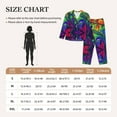 thumbnail image 6 of Junzan Pride Rainbow Print Womens Pajama Sets,Long Sleeve Button Down For Women Pjs 2 Piece, 6 of 9