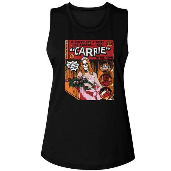 Carrie Comic Book Cover Women's Tank (2XL)