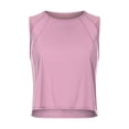 thumbnail image 1 of Ropa de yoga ligera y transpirable para primavera y verano, top para mujer con espalda hueca, de secado rápido, chaleco deportivo informal y holgado para fitness, 1 of 6