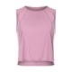 thumbnail image 1 of Ropa de yoga ligera y transpirable para primavera y verano, top para mujer con espalda hueca, de secado rápido, chaleco deportivo informal y holgado para fitness, 1 of 6