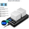 thumbnail image 3 of Chargeur de Batterie Double pour Batterie Arlo Pro, Batterie Arlo Pro 2, Batterie Arlo Go, Chargeur de Batterie LCD, 3 of 5