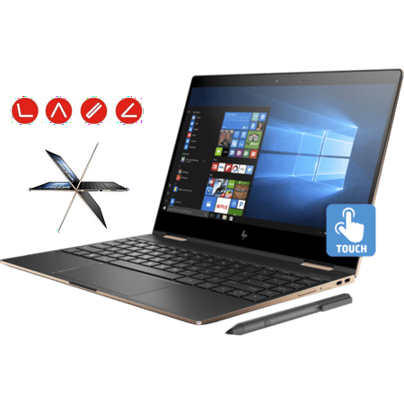 HP Spectre x360 13t Premium Ultra Light Convertible 2-in-1 Laptop (Intel 8th gen i7-8550U Quad Core, 16GB RAM, 1TB SSD, 13.3