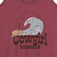 thumbnail image 3 of Instant Message - Cowgirl Summer - Women's Racerback Tank Top, 3 of 6