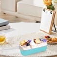 thumbnail image 4 of 50 Pcs Mini Loaf Pans with Lids, 6.54X2.56X1.18" Aluminum Foil Cake Pan, Rectangular Baking Cups, Disposable Foil Containers, Heat Resistant Baking Trays, Oven Safe Holder for Wedding Party Birthday, 4 of 4