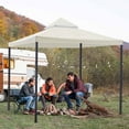 thumbnail image 2 of Yescom 117"x117" Canopy Top Replacement Y00397T07 Ivory for Smaller 10'x10' Dual-Tier Gazebo Cover Patio Garden, 2 of 8