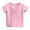 Pink, variant on Toddler Comfy Tops Toddler Kids Baby Boys Girls Solid Short Sleeve Crewneck T Shirts Tops Tee Clothes For Children