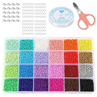 Kandi Beads Bracelet Making Kit, Rainbow Pony Beads for Jewelry Making DIY  Crafts for Girls Women, Hair Beads for Braids for Girls with 3 Hair Beaders  Rubber Bands, Ideal Girls School Gift 