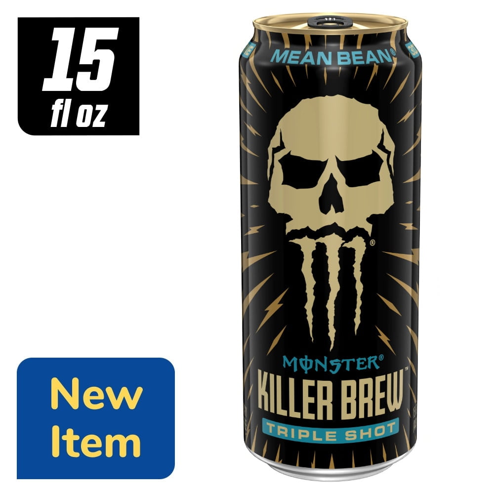 Monster Killer Brew Mean Bean Energy Drink Can 15 fl oz - 3 count