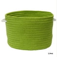 thumbnail image 5 of Colonial Mills  Kanter Simple-Solids Small 10 x 10 x 8 Storage Basket With Accent Handles Orange, 5 of 5