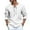White, variant on VJATTWR Mens Shirts Long Sleeve T Shirt Fashion Casual Slim V Neck Shirts Xxxl