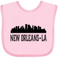 thumbnail image 3 of Inktastic New Orleans Louisiana Skyline Boys or Girls Baby Bib, 3 of 4