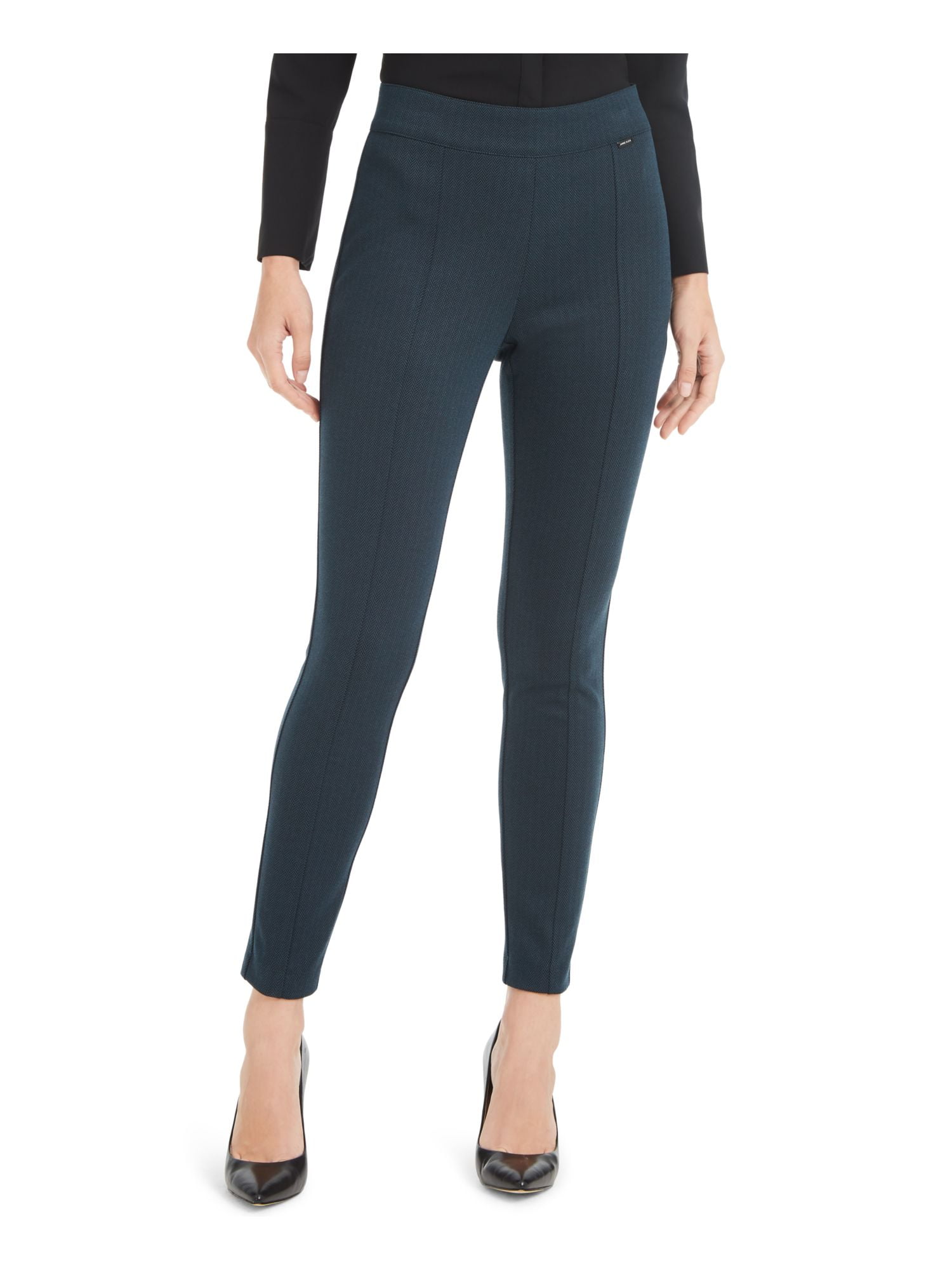 Womens New Teal Skinny Casual Pants 